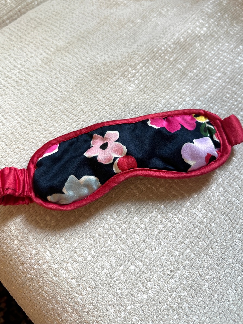 kate spade Floral Satin Sleep Mask